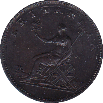 1806 HALFPENNY ( EF )