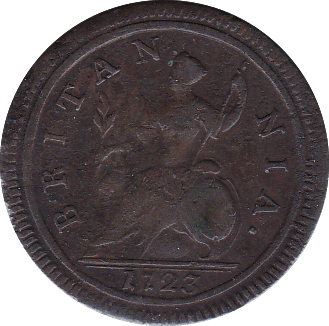 1723 HALFPENNY ( GF )