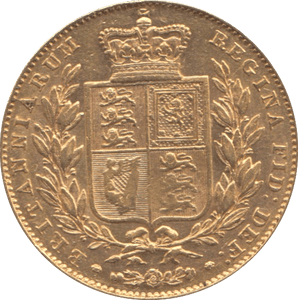 1845 GOLD SOVEREIGN ( GVF ) - Sovereign - Cambridgeshire Coins