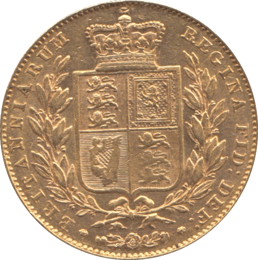 1845 GOLD SOVEREIGN ( GVF ) - Sovereign - Cambridgeshire Coins