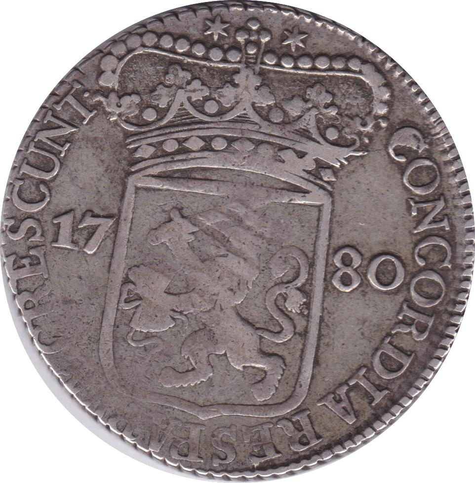 1780 SILVER DUCAT NETHERLANDS