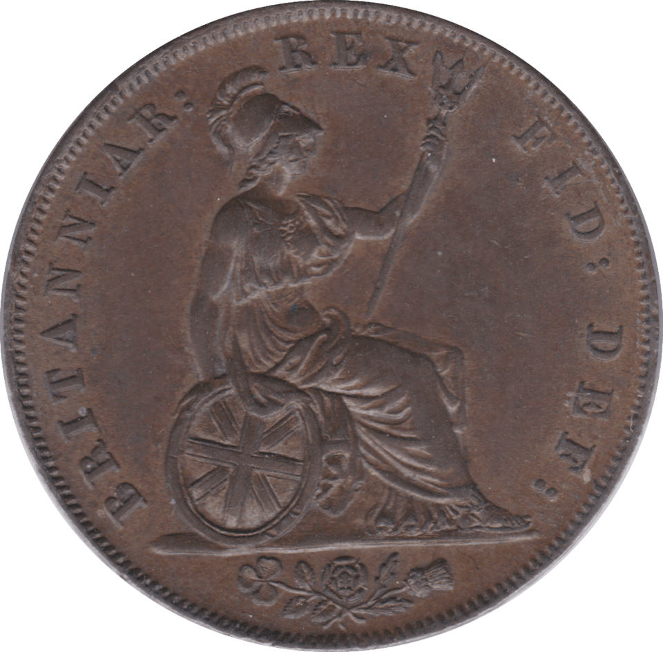 1826 HALFPENNY ( AUNC ) - Halfpenny - Cambridgeshire Coins