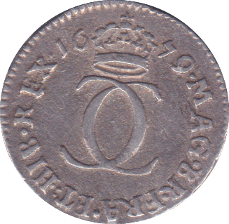1679 MAUNDY TWOPENCE ( VF ) B