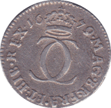 1679 MAUNDY TWOPENCE ( VF ) B