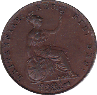 1841 HALFPENNY ( AUNC ) B - Halfpenny - Cambridgeshire Coins