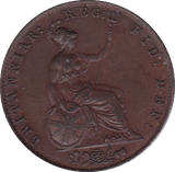 1841 HALFPENNY ( AUNC ) B - Halfpenny - Cambridgeshire Coins