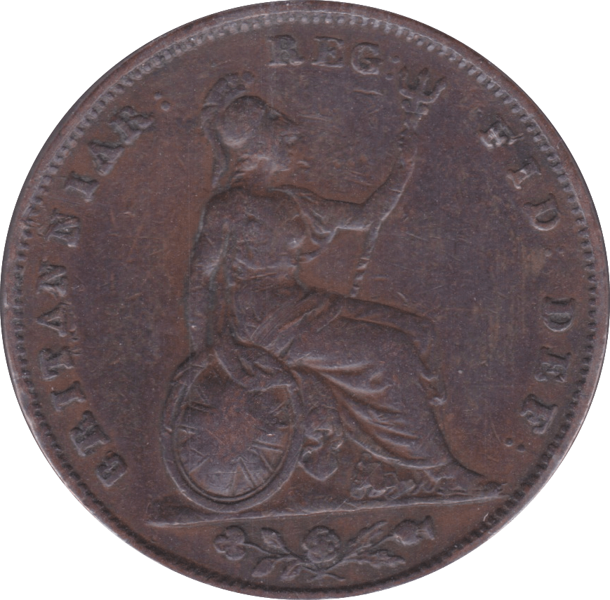 1847 FARTHING ( GF ) A - Farthing - Cambridgeshire Coins