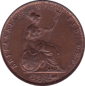 1853 HALFPENNY ( BU ) - Halfpenny - Cambridgeshire Coins