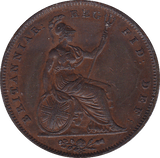 1841 PENNY ( EF ) NO COLON - Penny - Cambridgeshire Coins