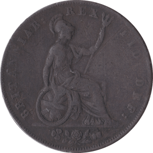 1826 HALFPENNY ( F ) C - Halfpenny - Cambridgeshire Coins