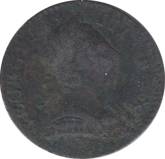 1770 HALFPENNY ( F )