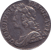 1746 MAUNDY TWOPENCE ( GVF )