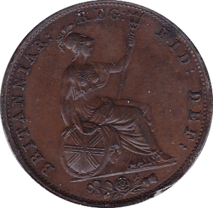1853 HALFPENNY ( AUNC ) - Halfpenny - Cambridgeshire Coins