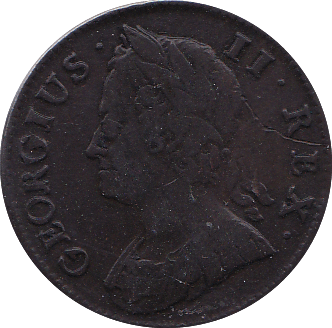 1743 HALFPENNY ( VF )