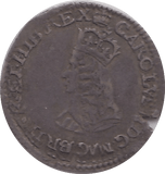 1660 - 1662 SILVER TWOPENCE ( GF ) CHARLES II SPINK 3310 REF 16