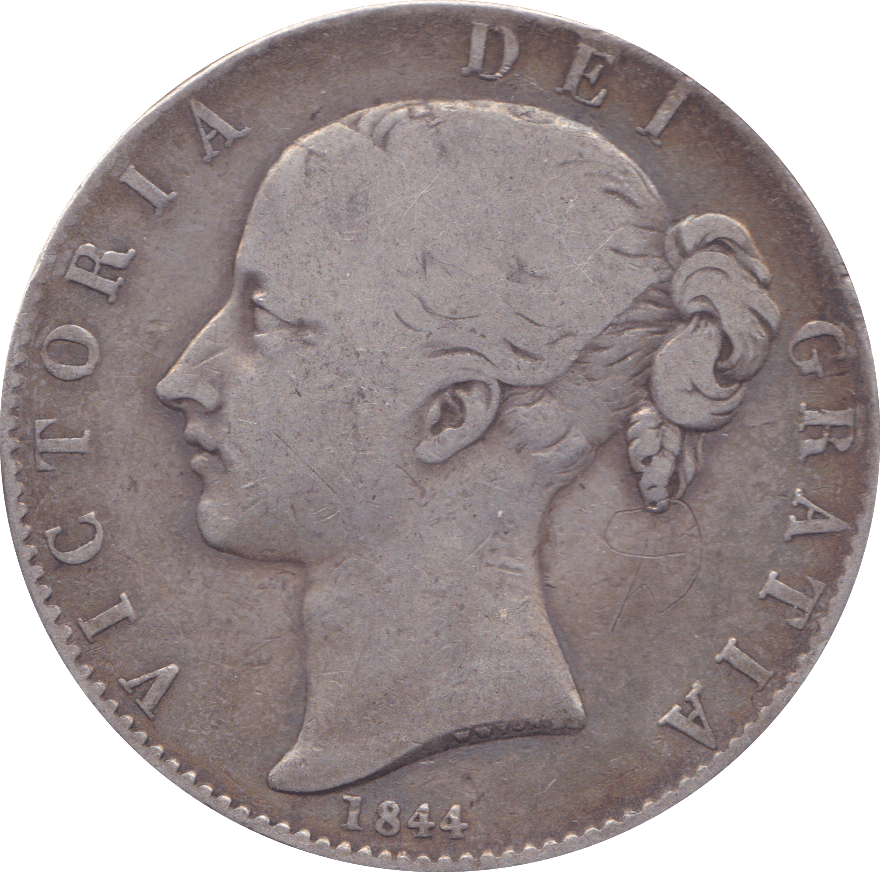 1844 CROWN VIII ( GF ) - Crown - Cambridgeshire Coins