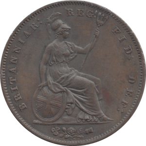 1853 PENNY ( EF ) B - Penny - Cambridgeshire Coins