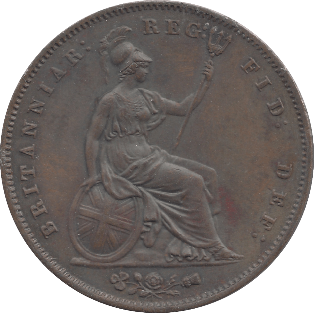1853 PENNY ( EF ) B - Penny - Cambridgeshire Coins