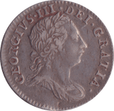 1763 MAUNDY THREEPENCE ( VF ) A