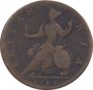 1729 HALFPENNY ( VF )