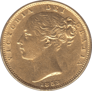 1853 GOLD SOVEREIGN ( EF ) B - Sovereign - Cambridgeshire Coins