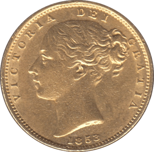 1853 GOLD SOVEREIGN ( EF ) B - Sovereign - Cambridgeshire Coins