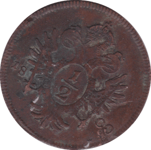 1800 AUSTRIA 1 KRUZER