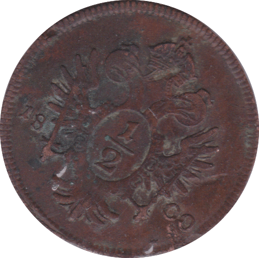 1800 AUSTRIA 1 KRUZER