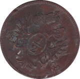 1800 AUSTRIA 1 KRUZER