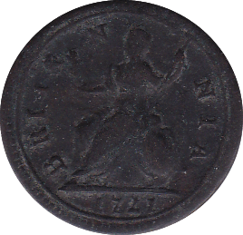 1721 FARTHING ( F  ) B