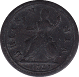 1721 FARTHING ( F  ) B