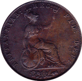 1841 HALFPENNY ( GVF ) B - Halfpenny - Cambridgeshire Coins