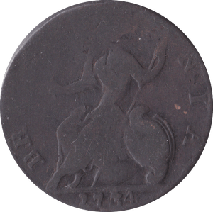 1734 HALFPENNY ( NF ) C