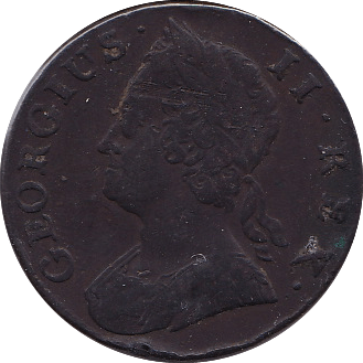 1745 HALFPENNY ( GF )