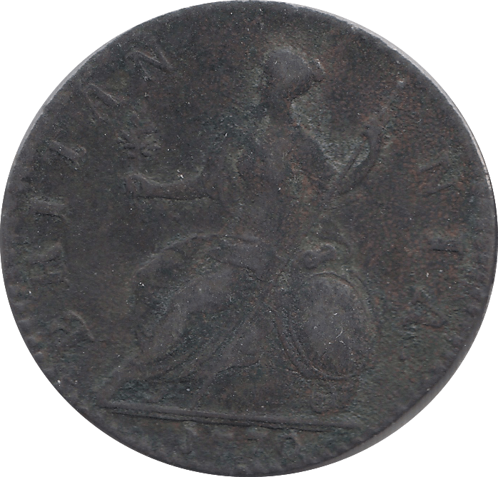 1770 HALFPENNY ( F )