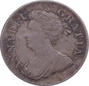 1713 MAUNDY FOURPENCE ( GF )