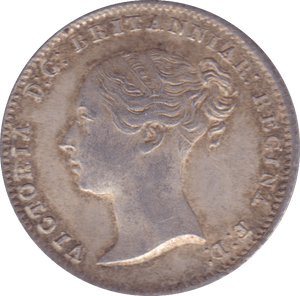 1849 FOURPENCE ( AUNC ) - Fourpence - Cambridgeshire Coins