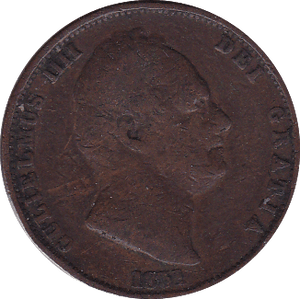 1831 HALFPENNY ( FAIR ) - Halfpenny - Cambridgeshire Coins
