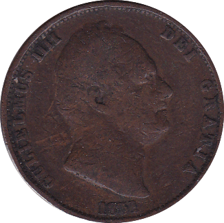 1831 HALFPENNY ( FAIR ) - Halfpenny - Cambridgeshire Coins