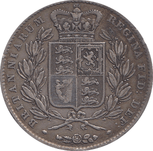 1844 CROWN ( VF ) STAR B - Crown - Cambridgeshire Coins
