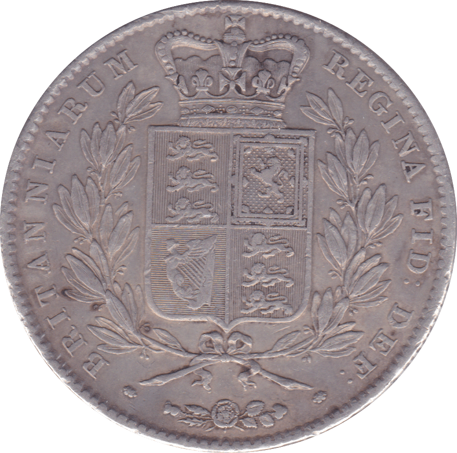 1844 CROWN ( GVF ) STAR STOP B - Crown - Cambridgeshire Coins