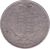 1844 CROWN ( GVF ) STAR STOP B - Crown - Cambridgeshire Coins