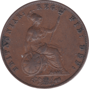 1853 HALFPENNY ( VF ) B - Halfpenny - Cambridgeshire Coins