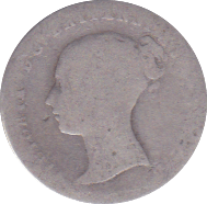 1838 FOURPENCE ( FAIR ) C - Fourpence - Cambridgeshire Coins