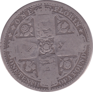 1849 FLORIN ( FAIR ) - Florin - Cambridgeshire Coins