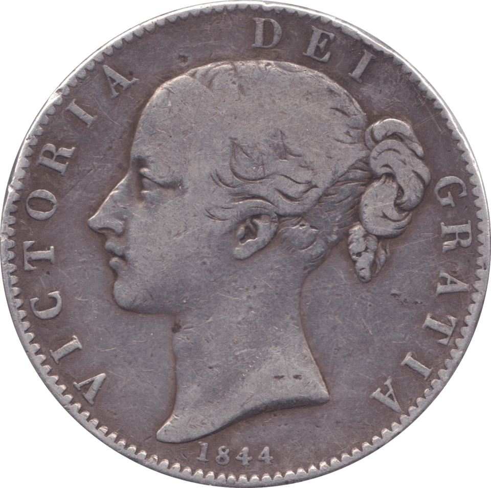 1844 CROWN ( GF ) CINQ B - Crown - Cambridgeshire Coins