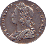 1739 MAUNDY TWOPENCE ( VF )