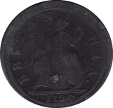 1720 HALFPENNY ( F )