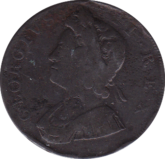 1732 HALFPENNY ( GF )