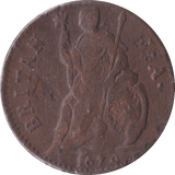 1674 FARTHING ( GF )